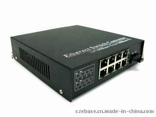 易睿信八口网络光纤收发器E-5508